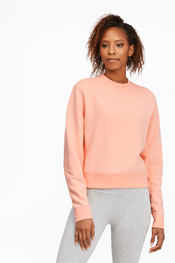 Peach hot sale crewneck sweatshirt