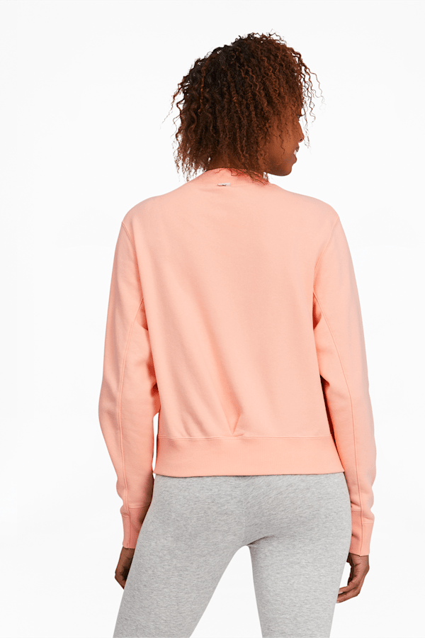 Puma peach shop sweatshirt