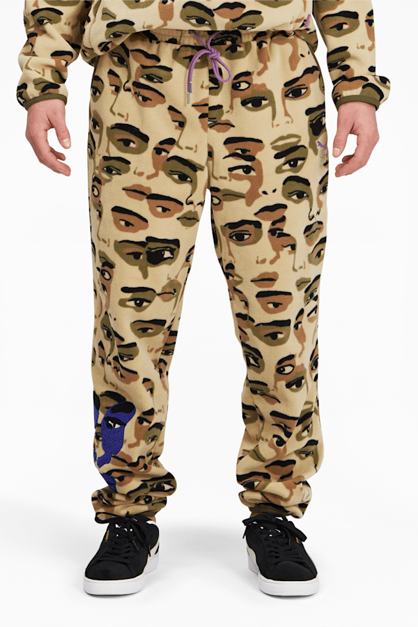 PUMA X KIDSUPER AOP FLEECE PANTS