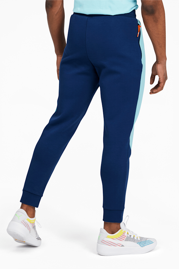 Dime Men's Basketball Pants, Elektro Blue-Angel Blue, extralarge