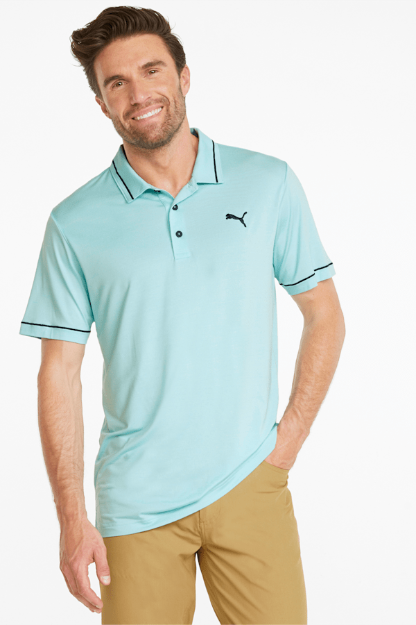 Mens puma golf polo deals