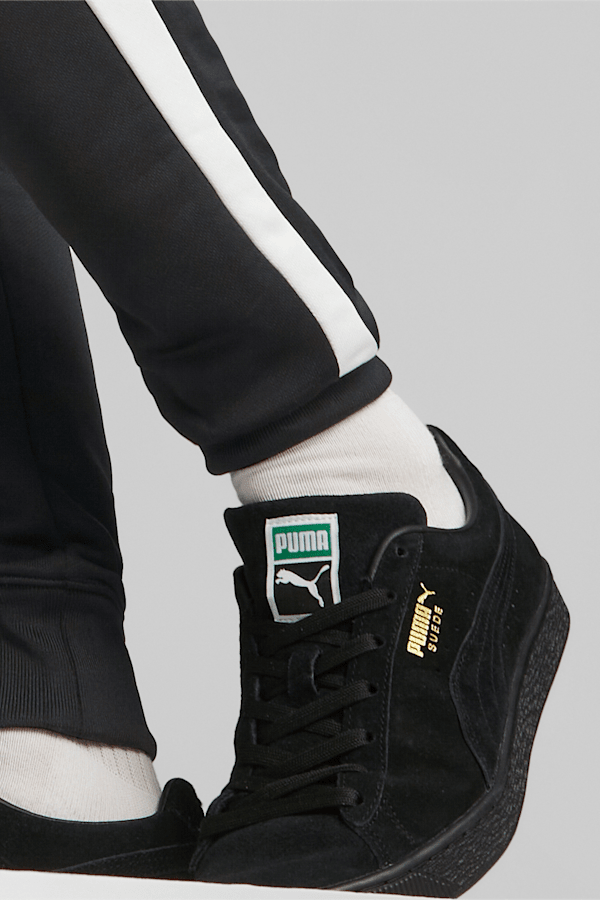 Iconic T7 Men's Track Pants, Puma Black, PUMA Shop All Puma