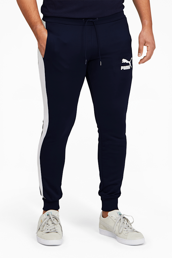 Iconic T7 Men's Track Pants, Peacoat, extralarge