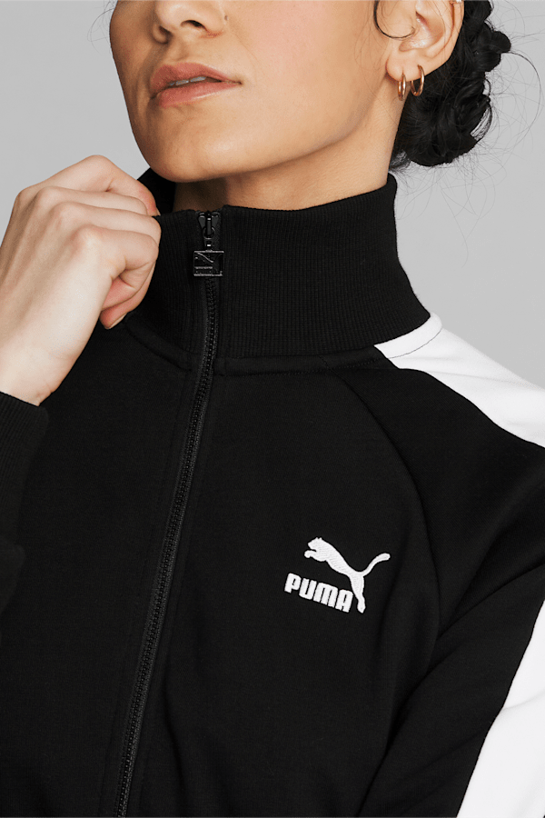 Iconic T7 Women's Track Jacket, Puma Black, extralarge