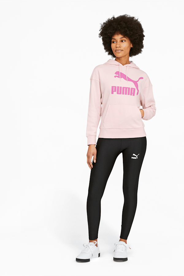 Classics Women's Logo Hoodie, Chalk Pink, extralarge