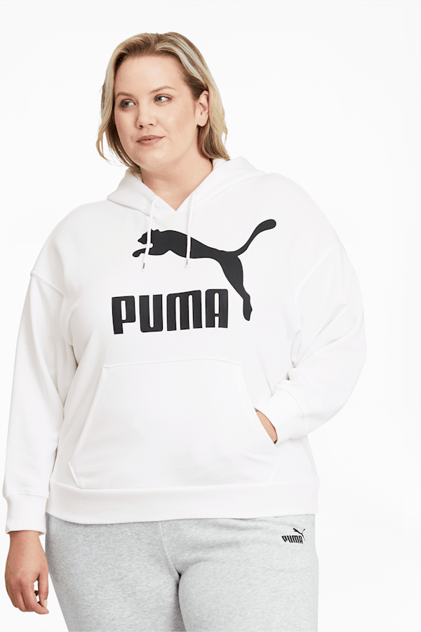 Kangourou à logo Classics Femme, Puma White-Puma Black, extralarge