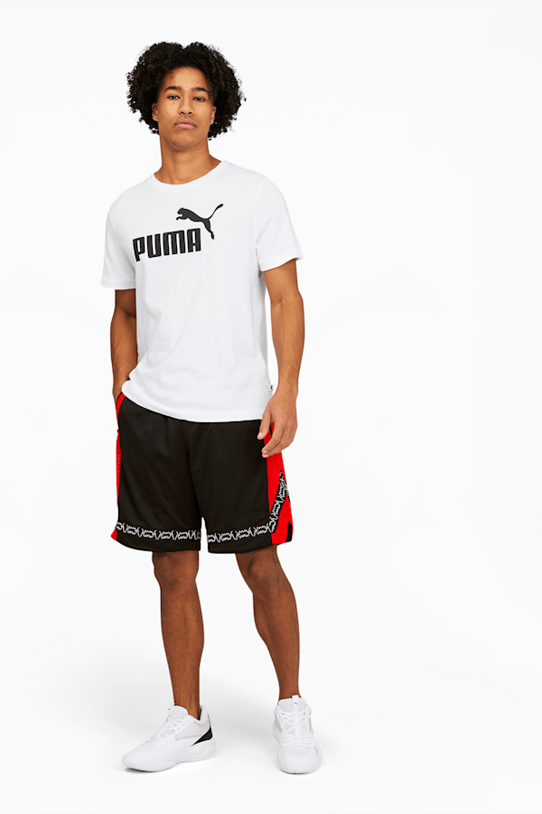 Puma Men's MMQ Baseline Shorts in New Navy Puma