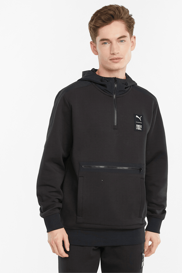 PUMA x FIRST MILE Double Knit Men's Hoodie | PUMA