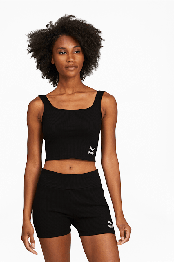 Ribbed Bralette Crop Top