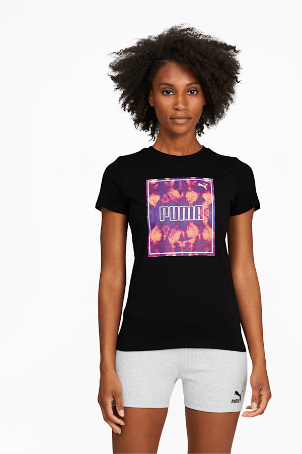 Puma tie dye t 2025 shirt