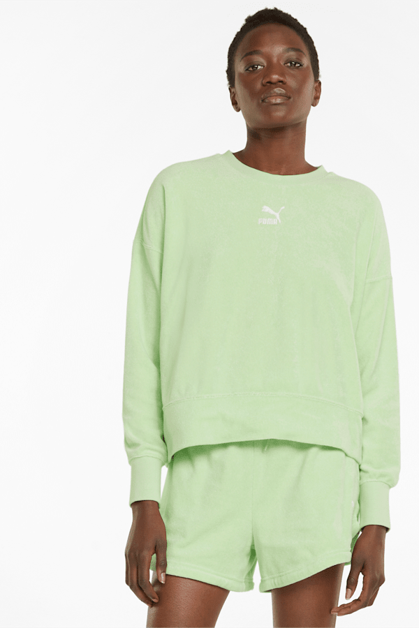 Puma shorts womens green new arrivals