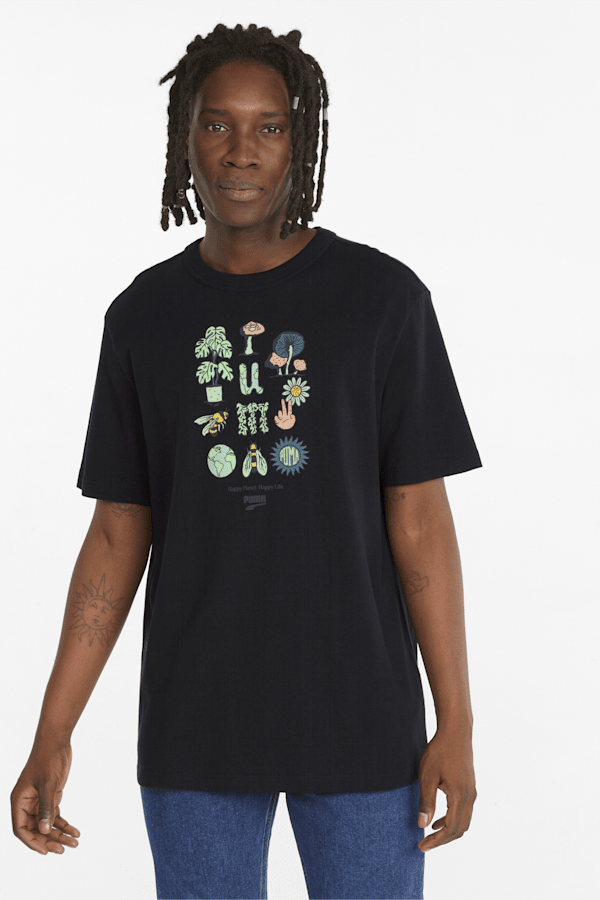 Downtown Graphic Crew Neck Men s Tee PUMA