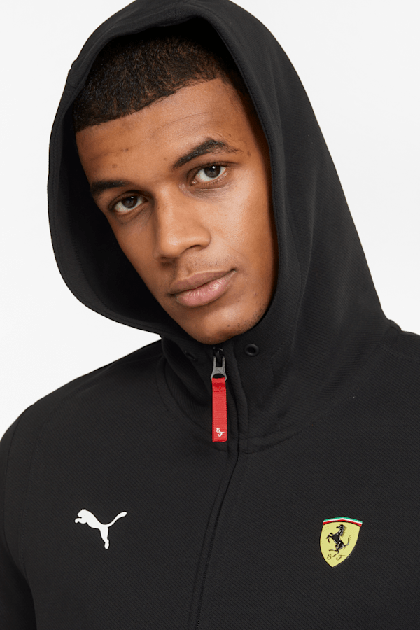 Scuderia Ferrari Race Hooded Men s Sweat Jacket PUMA