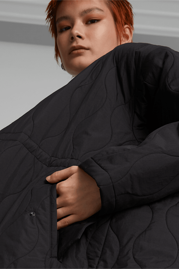 Infuse Oversized Women's Jacket, Puma Black, extralarge
