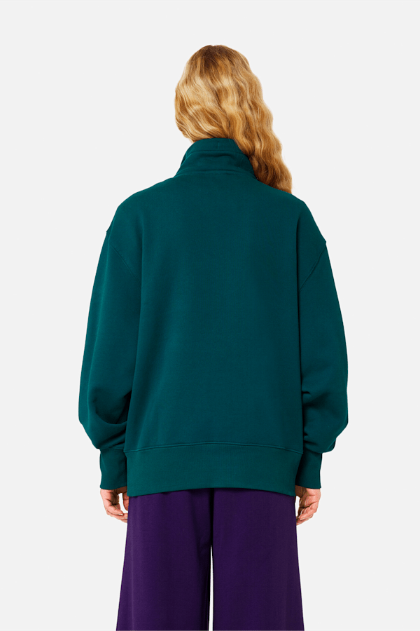 PUMA x AMI Half-Zip Sweatshirt, Varsity Green, extralarge