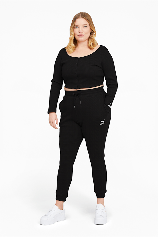 Classics Ribbed Slim Women s Pants PUMA