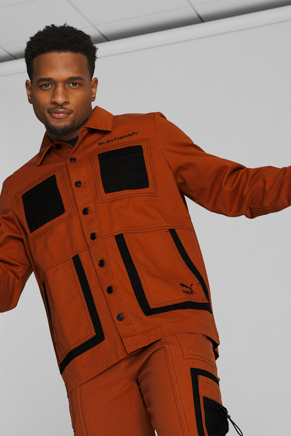 We Are Legends WRK.WR Men's Jacket, Warm Chestnut, extralarge