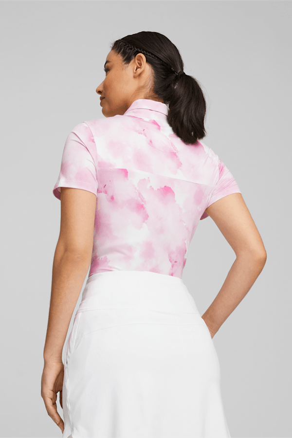 Mattr Cloudy Golf Polo Shirt Women, Orchid Shadow, extralarge-GBR