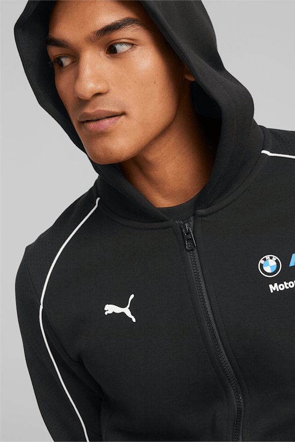BMW M Motorsport Men's Hooded Sweat Jacket | PUMA