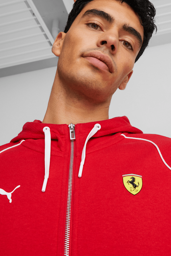 Scuderia Ferrari Race Men's Hoodie, Rosso Corsa, extralarge