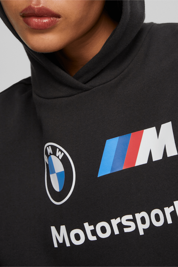 BMW M Motorsport ESS Hoodie Women, PUMA Black, extralarge