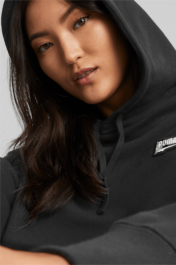 Black hotsell hoodie puma