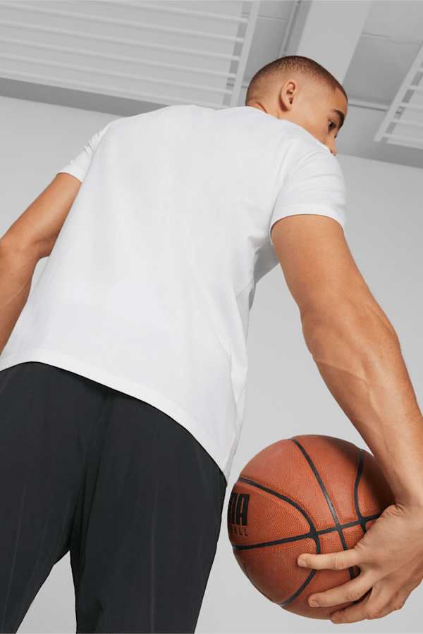 Posterize Basketball Tee Men, PUMA White, extralarge