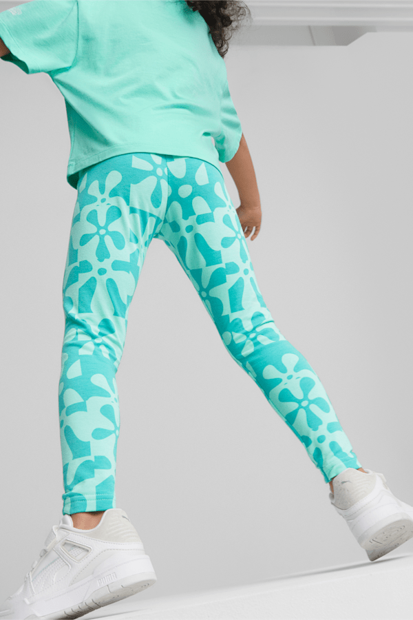 Puma Logo Leggings Junior Girls