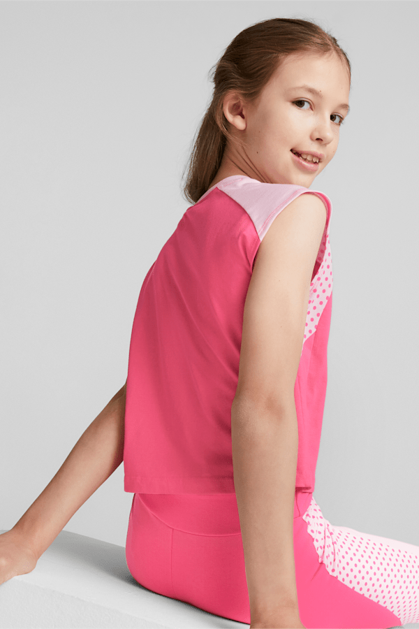 PUMA x MIRACULOUS SL Tee Youth, Glowing Pink, extralarge-GBR