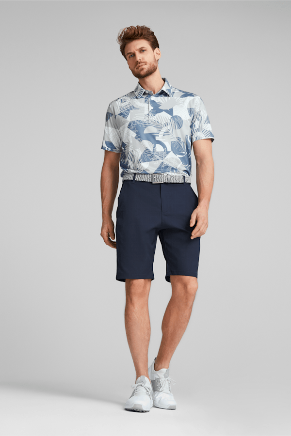 Mattr Geo Golf Polo Shirt Men, Evening Sky-Navy Blazer, extralarge