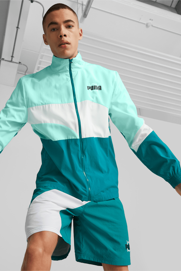 Clyde Basketball Jacket 2.0, Mint-Green Lagoon, extralarge