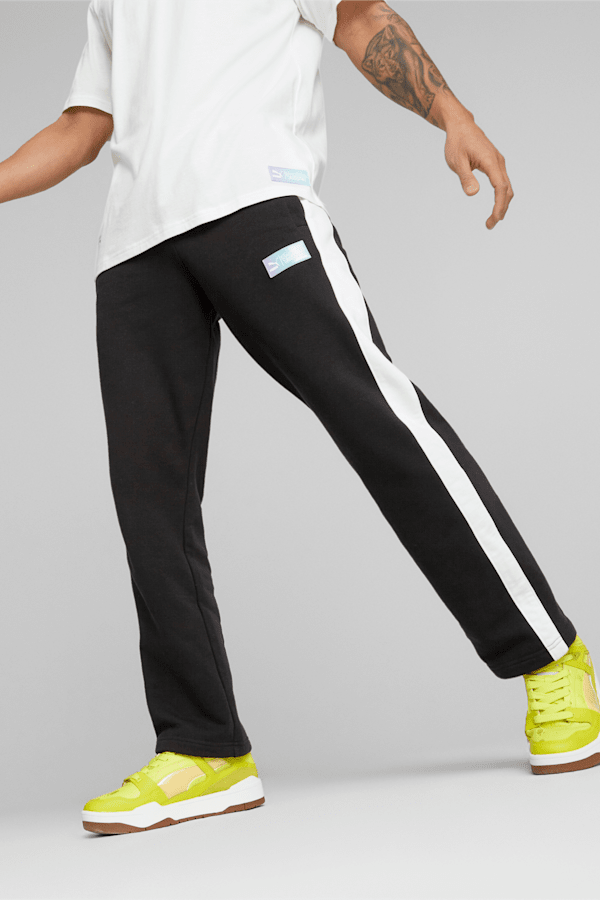 PUMA x SPONGEBOB T7 Men's Track Pants, PUMA Black, extralarge