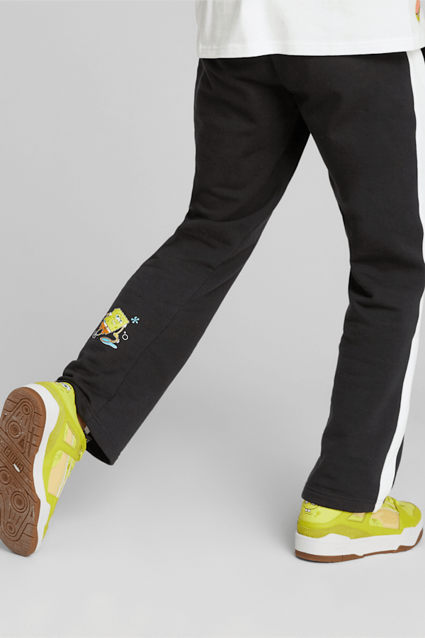 PUMA x SPONGEBOB T7 Men's Track Pants, PUMA Black, extralarge