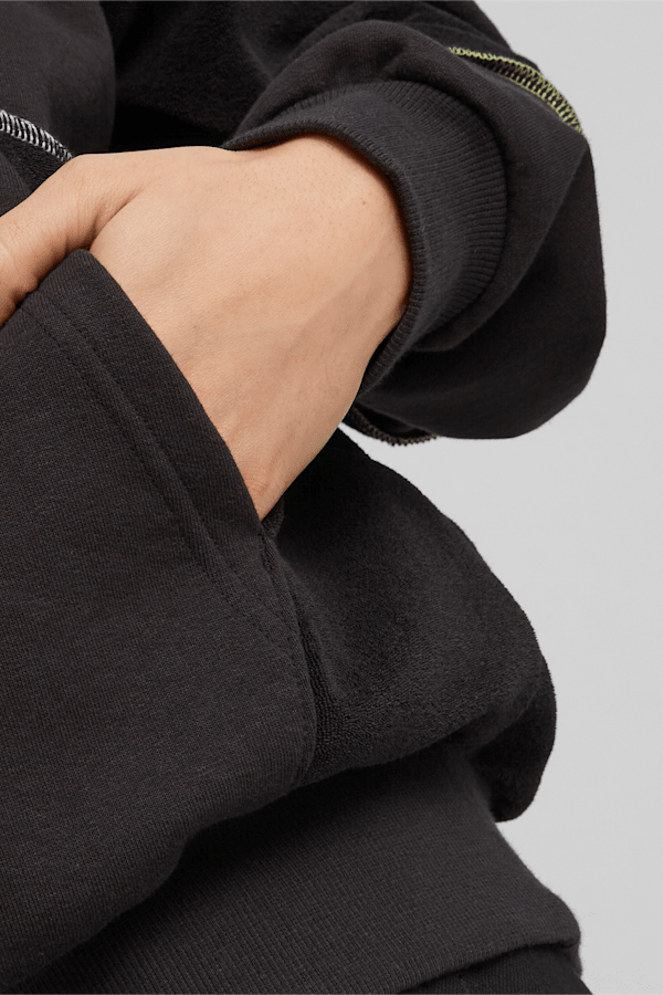PUMA x THE RAGGED PRIEST Women's Hoodie, PUMA Black, extralarge