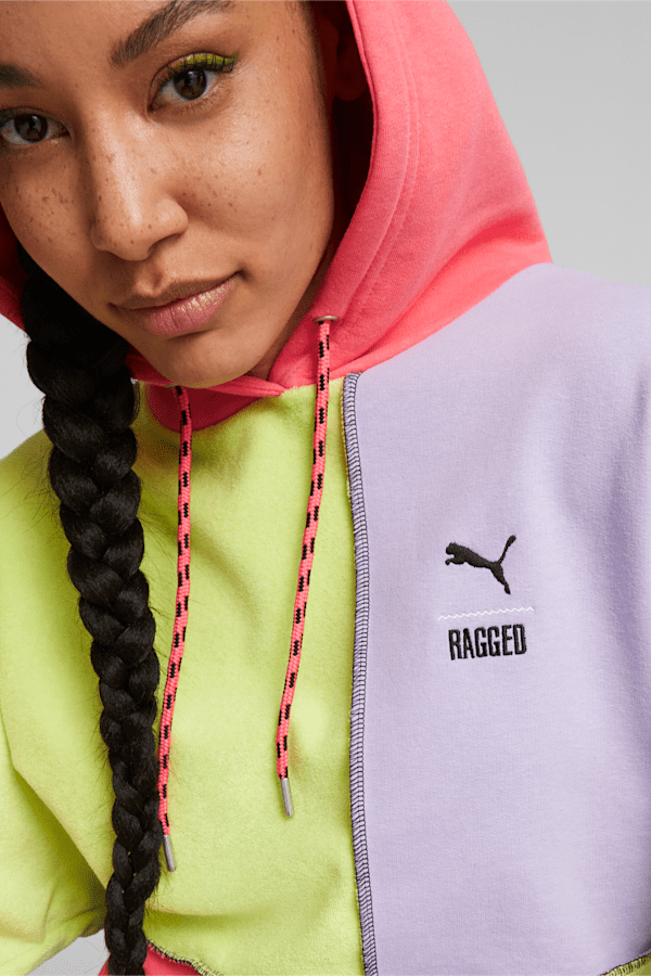 PUMA x THE RAGGED PRIEST Hoodie Women, Lily Pad, extralarge