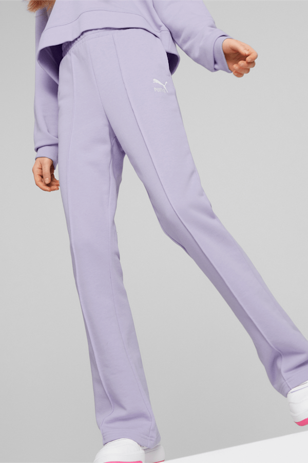 Classics Flared Pants Youth, Vivid Violet, extralarge