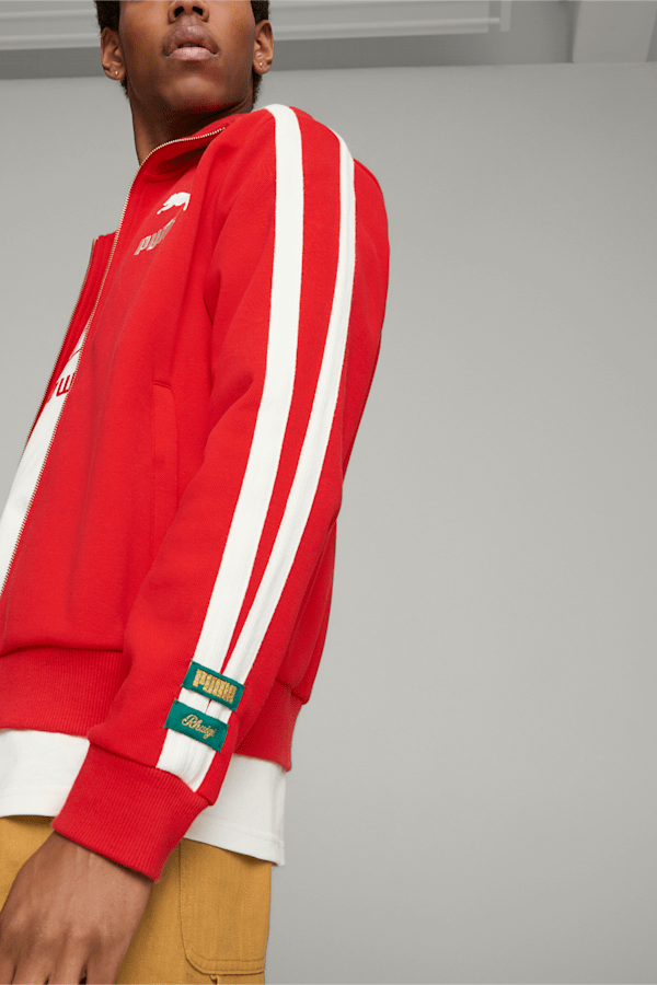 PUMA x RHUIGI T7 Track Top, For All Time Red, extralarge