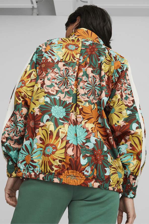 PUMA x LIBERTY Printed Jacket Women, Pristine-AOP, extralarge