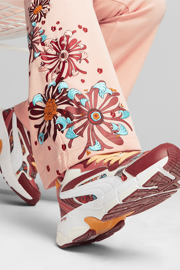 Pantalon évasé PUMA x LIBERTY Femme, Rose Dust, extralarge