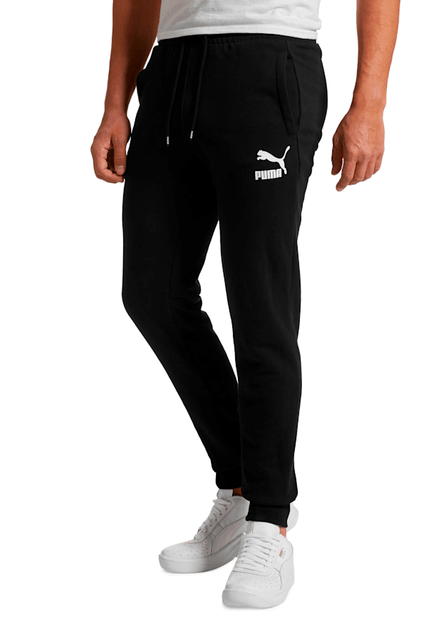 Puma cuffed sweatpants hotsell