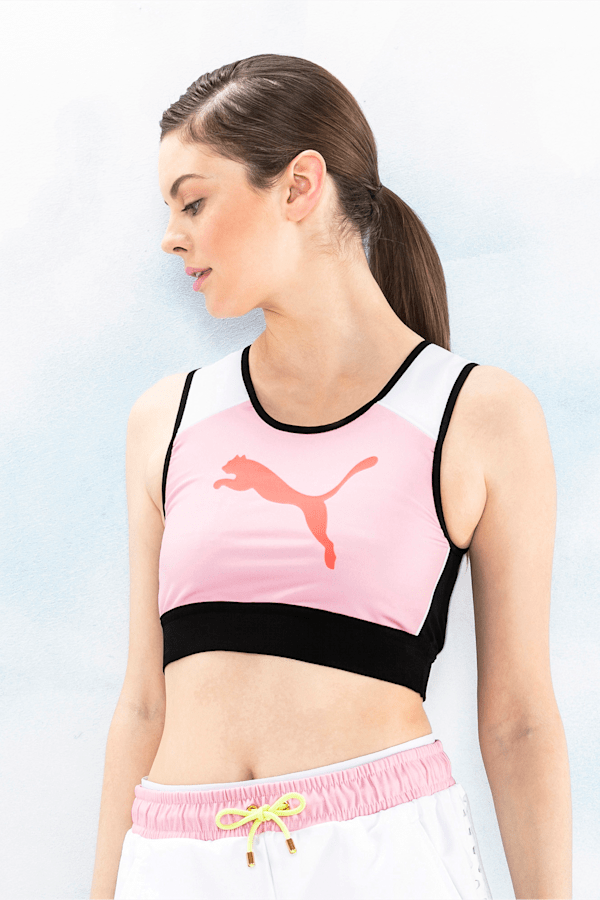 Pink puma discount crop top
