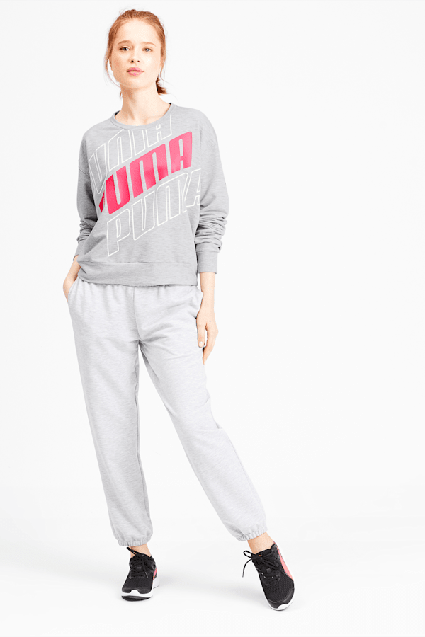 Puma crew shop neck sweatshirt womens