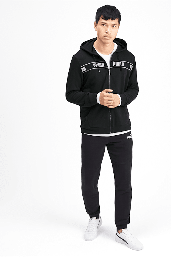 Puma amplified online hooded jacket