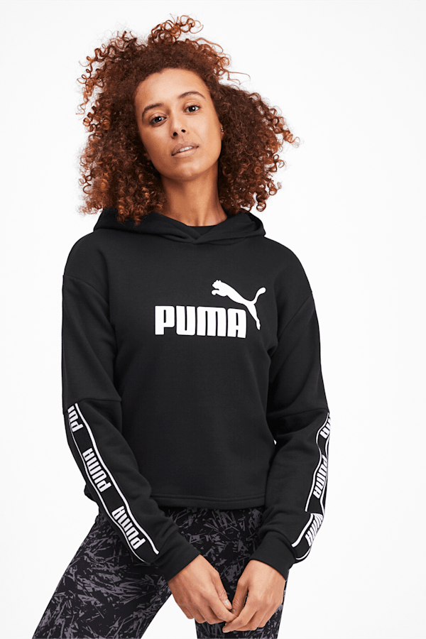 Puma cropped hoodie discount