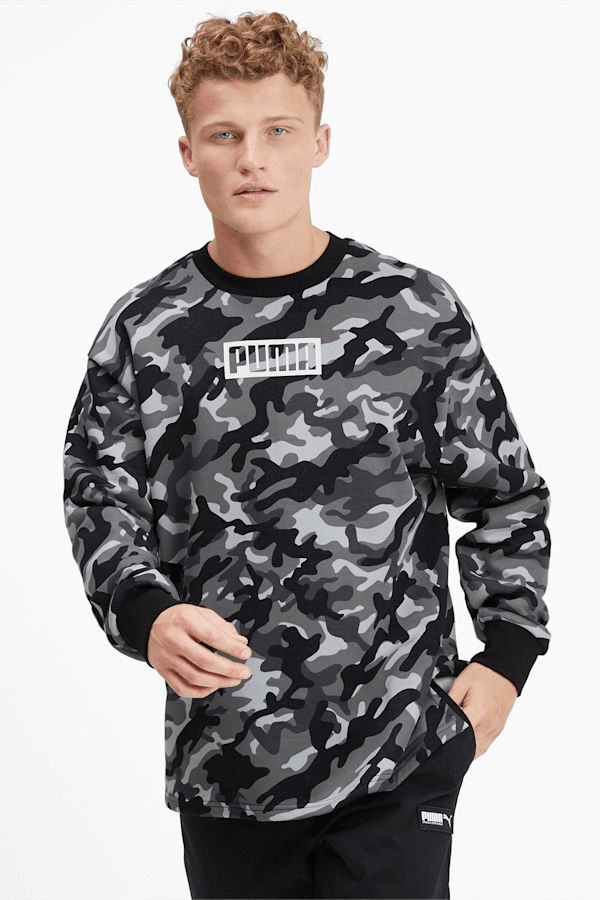 Puma top camo sweatshirt