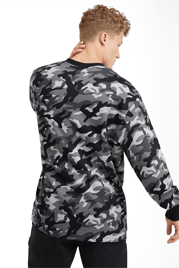 Camo crewneck sweatshirt mens discount