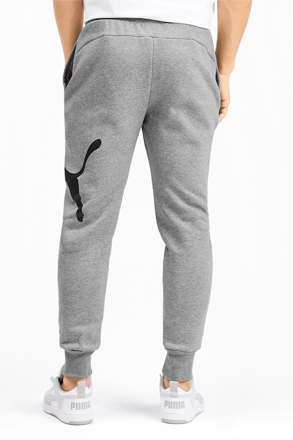 Puma big logo sweatpants cheap