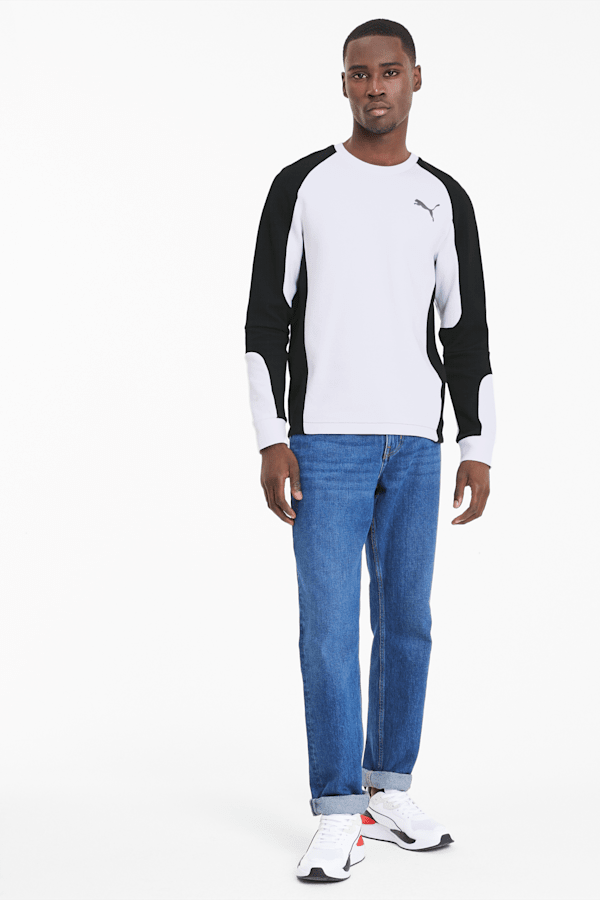 Evostripe Men s Crewneck Sweatshirt PUMA