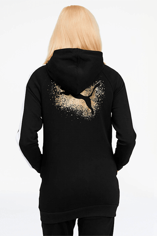 Puma new arrivals gold hoodie