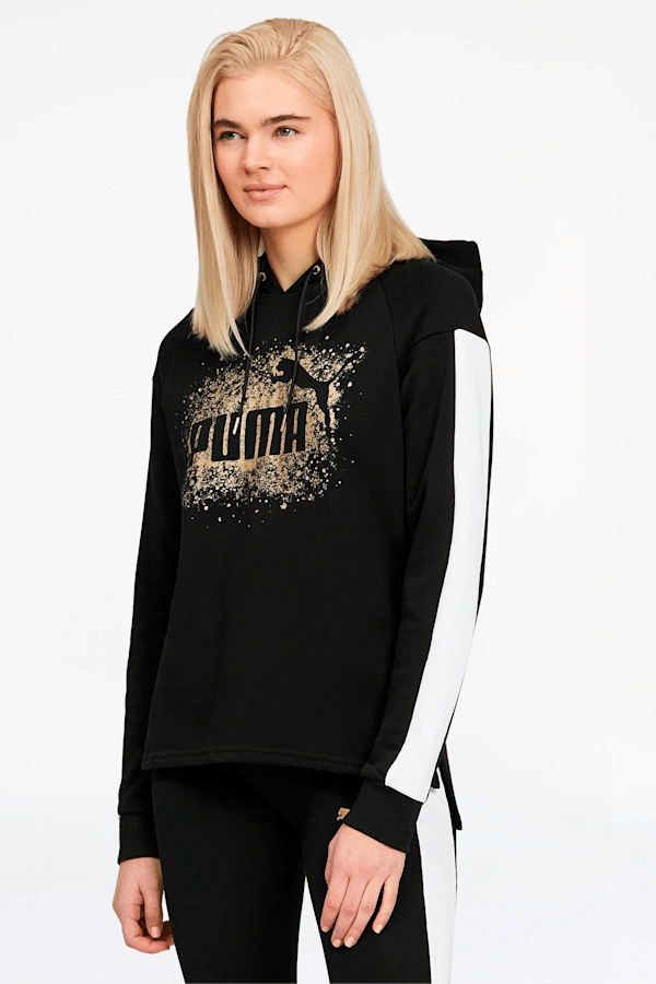 Womens black puma sweatshirt 2025